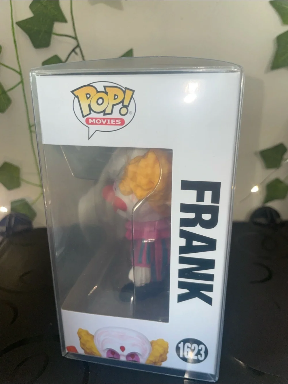 Funko Frank Clown Pop! Figure - Pink, Yellow & Black Striped Outfit